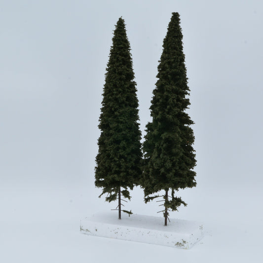 2 Stück Fichte mit kurzem Stamm 280-320mm