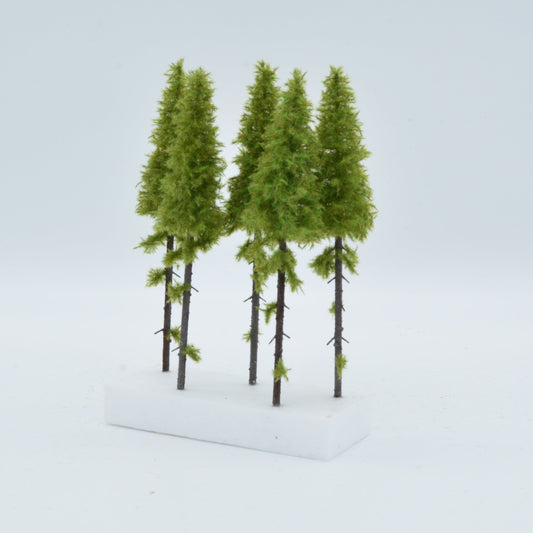 5 Stück Lärche mit Stamm 140-160 mm