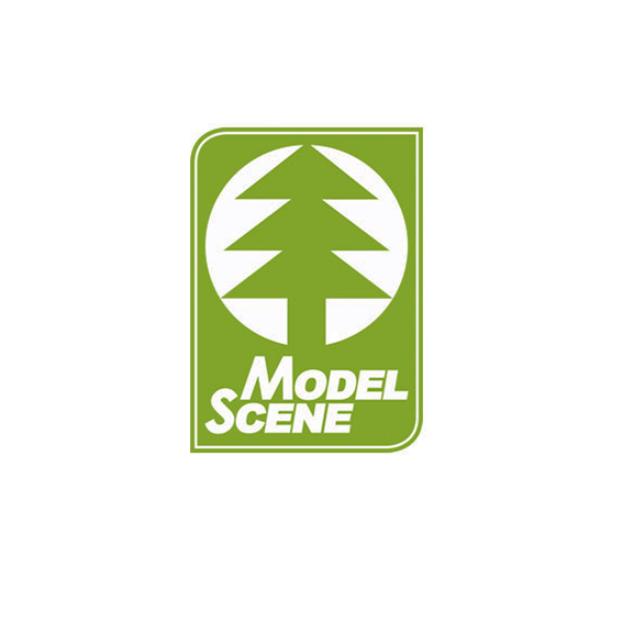 Zu sehen ist das Logo von einer Tschechischen Firma. Wir verkaufen Hochwertige Model-Scene Produkte für Ihre Modellbahn. Optisch sind die Model-Scene Produkte für den Modellbau ein wahrer Hingucker. Sie sind einfach zu Handhaben und verschönern Ihre Anlag