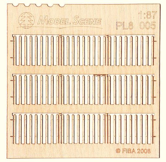 Bretterumzäunung Typ 5 1:87