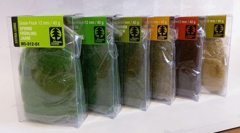 Grasflock 12 mm beige, 40 g Paket - Langmesser-Modellwelt - Model-Scene