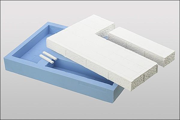 Güterrampe "Naturstein" Kopfstücke - Langmesser-Modellwelt - Langmesser-Modellwelt