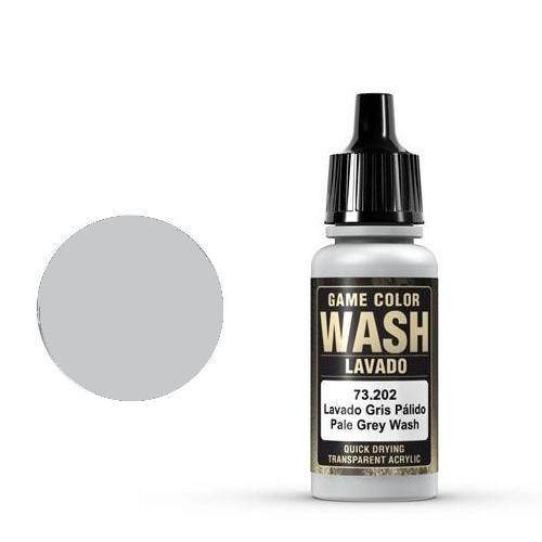 202 Wash Pale Grey Shade, 17 ml - Langmesser-Modellwelt - Vallejo