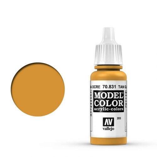203 Lasurocker (Tan Glaze), 17 ml (831) - Langmesser-Modellwelt - Vallejo