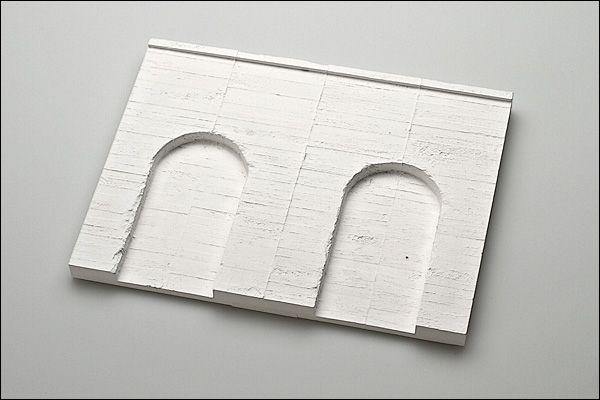 1 Stück Betonmauer-Arkade, Spur 0 - Langmesser-Modellwelt - Langmesser-Modellwelt