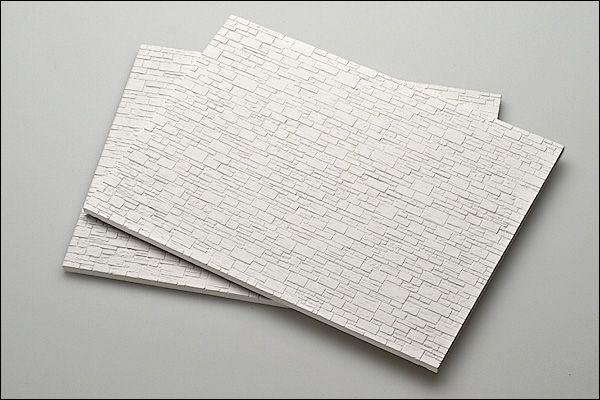 2 Stück Hohe Natursteinmauer, Spur 0 - Langmesser-Modellwelt - Langmesser-Modellwelt