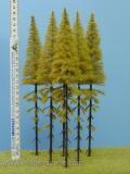 5 Stück Lärche mit Stamm Herbst 230-270 mm - Langmesser-Modellwelt - Model-Scene