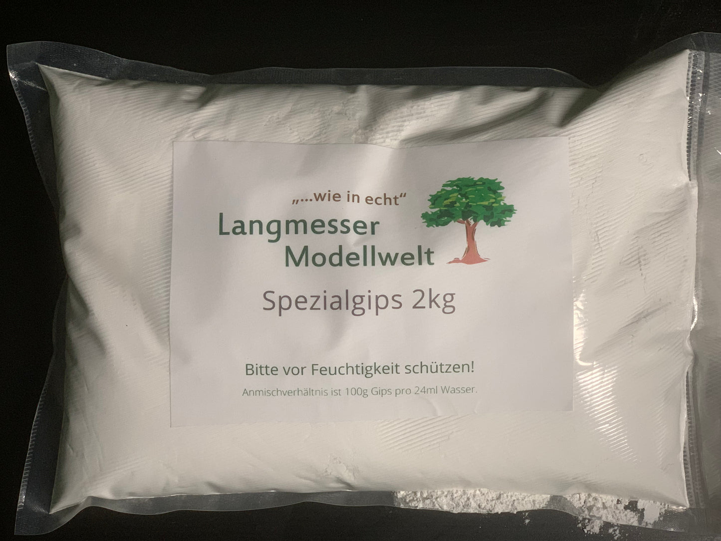 Spezialgips 2 kg - Langmesser-Modellwelt - Langmesser-Modellwelt