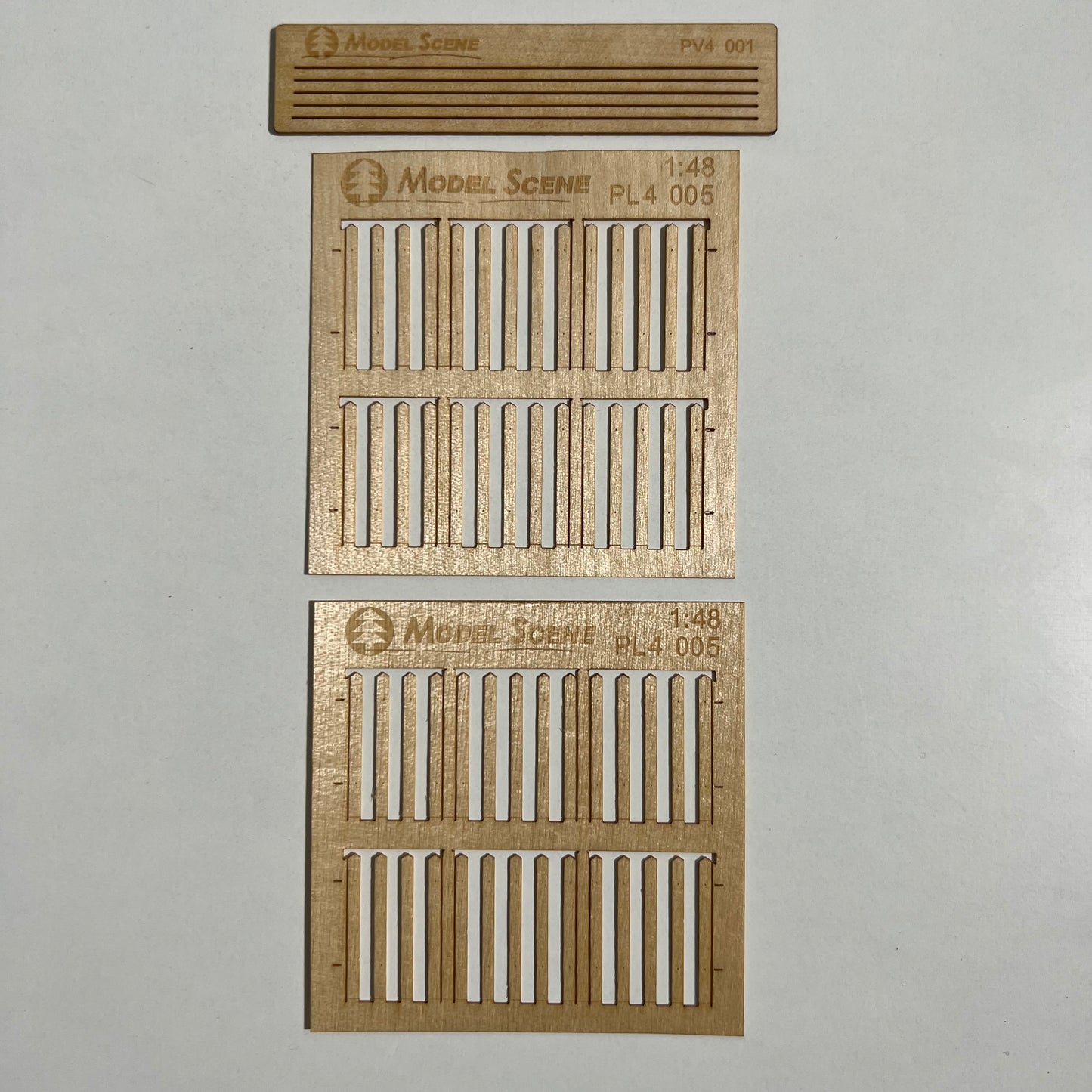 Holzzaun 1:48 - Typ 5 - Langmesser-Modellwelt - Model-Scene
