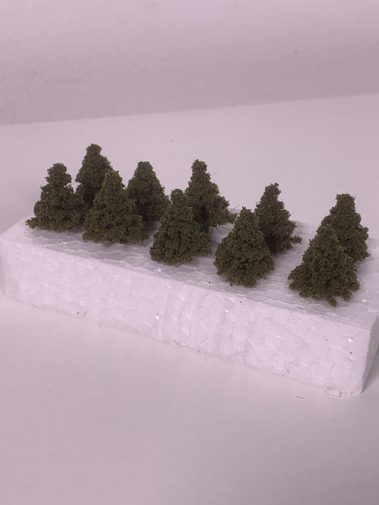 10 Stück Fichte 15 mm - Langmesser-Modellwelt - Model-Scene