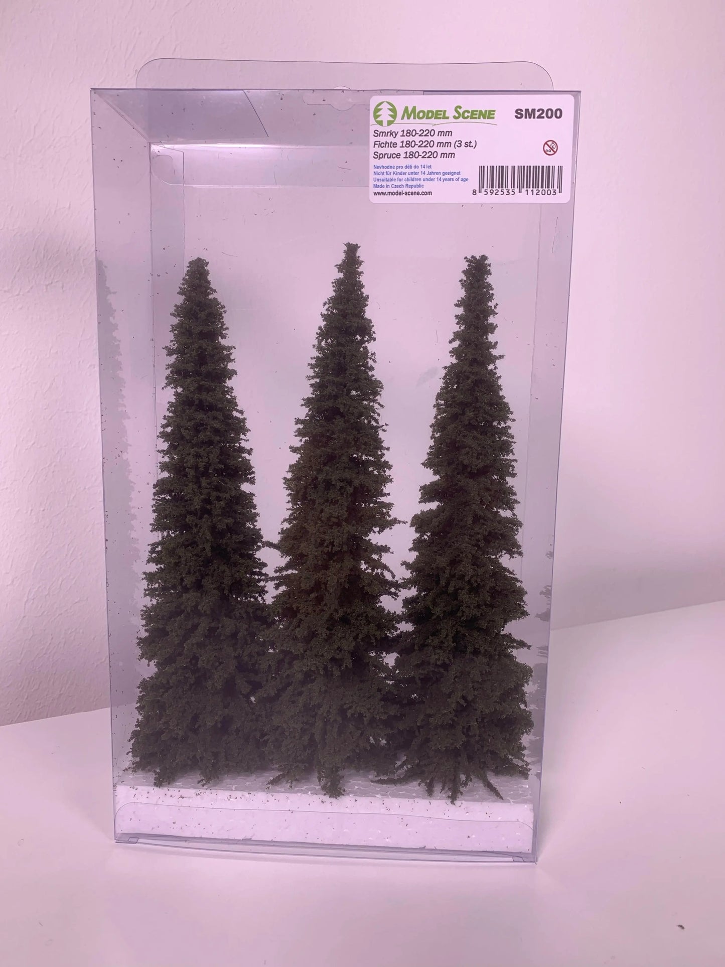 3 Stück Fichte 180-220 mm - Langmesser-Modellwelt - Model-Scene