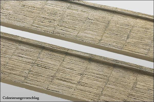 2 Stück Betonmauer, fein verschalt, niedrig - Langmesser-Modellwelt - Langmesser-Modellwelt