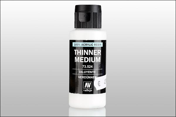 Verdünner (Thinner Medium), 60ml - Langmesser-Modellwelt - Vallejo
