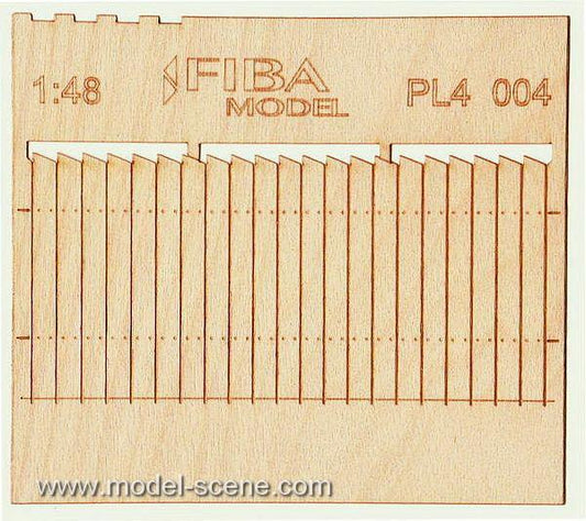 Holzzaun 1:48 - Typ 4 - Langmesser-Modellwelt - Model-Scene