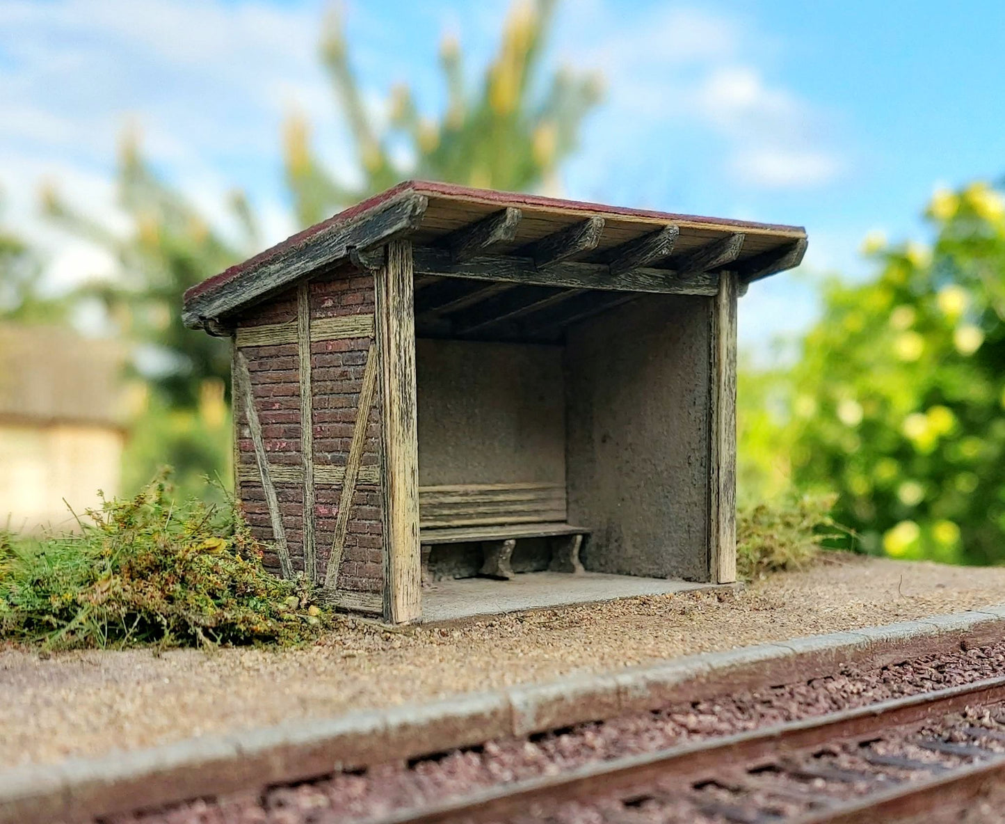 Wartehäuschen 1:87 Model-Scene