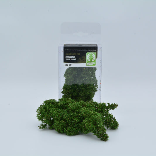 Natürliches Buschwerk mit Blättern – Dunkelgrün