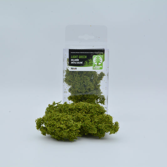 Natürliches Buschwerk mit Blättern – Hellgrün