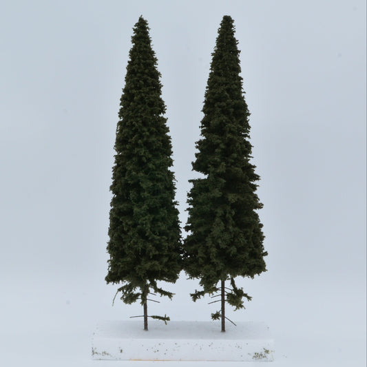 2 Stück Fichte mit kurzem Stamm 280-320mm