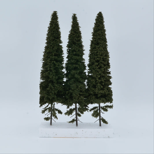 3 Stück Fichte mit kurzem Stamm 230-270