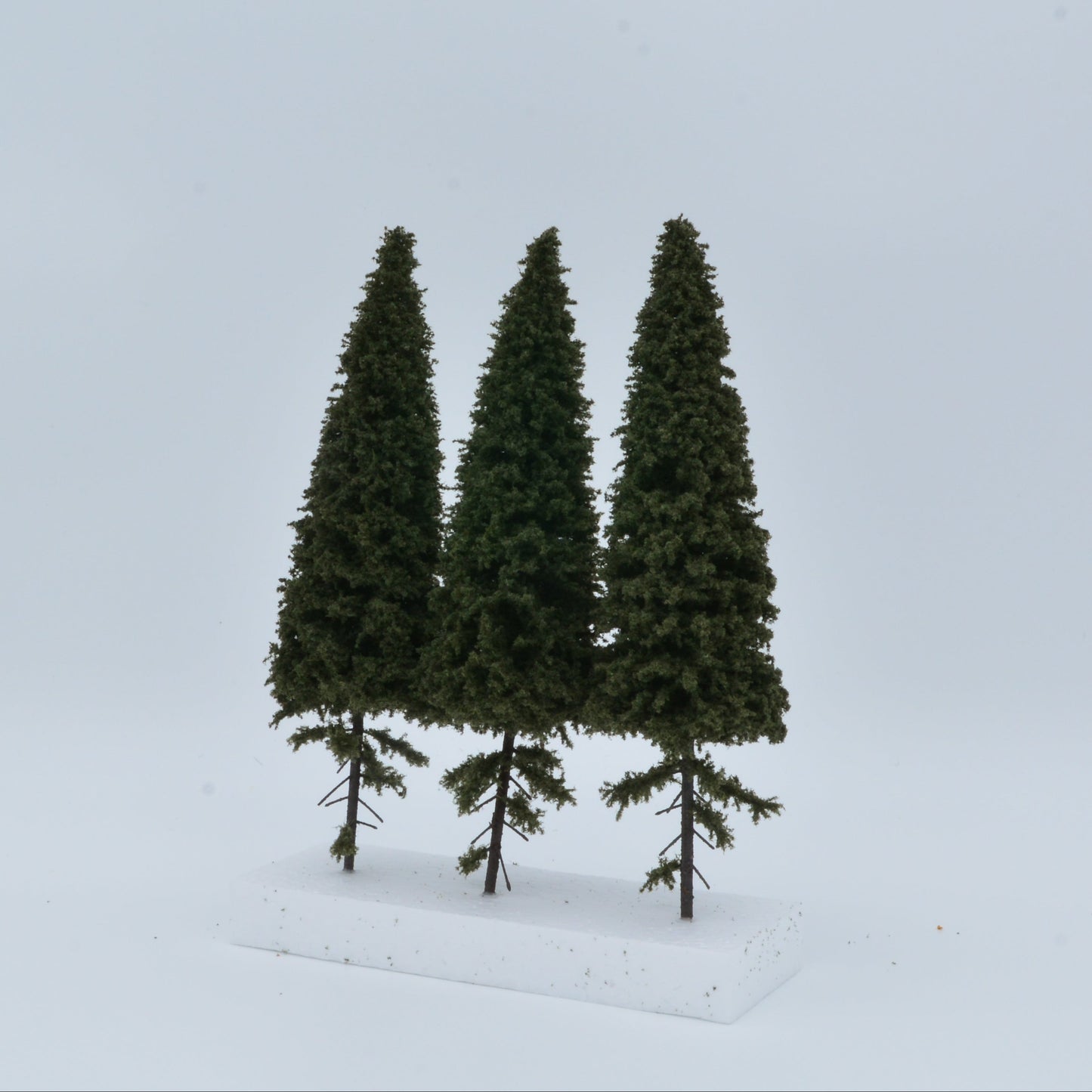 3 Stück Fichte mit kurzem Stamm 180–220