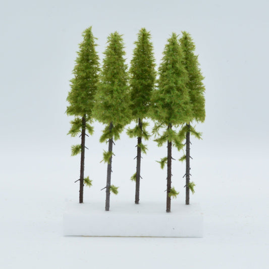 5 Stück Lärche mit Stamm 140-160 mm