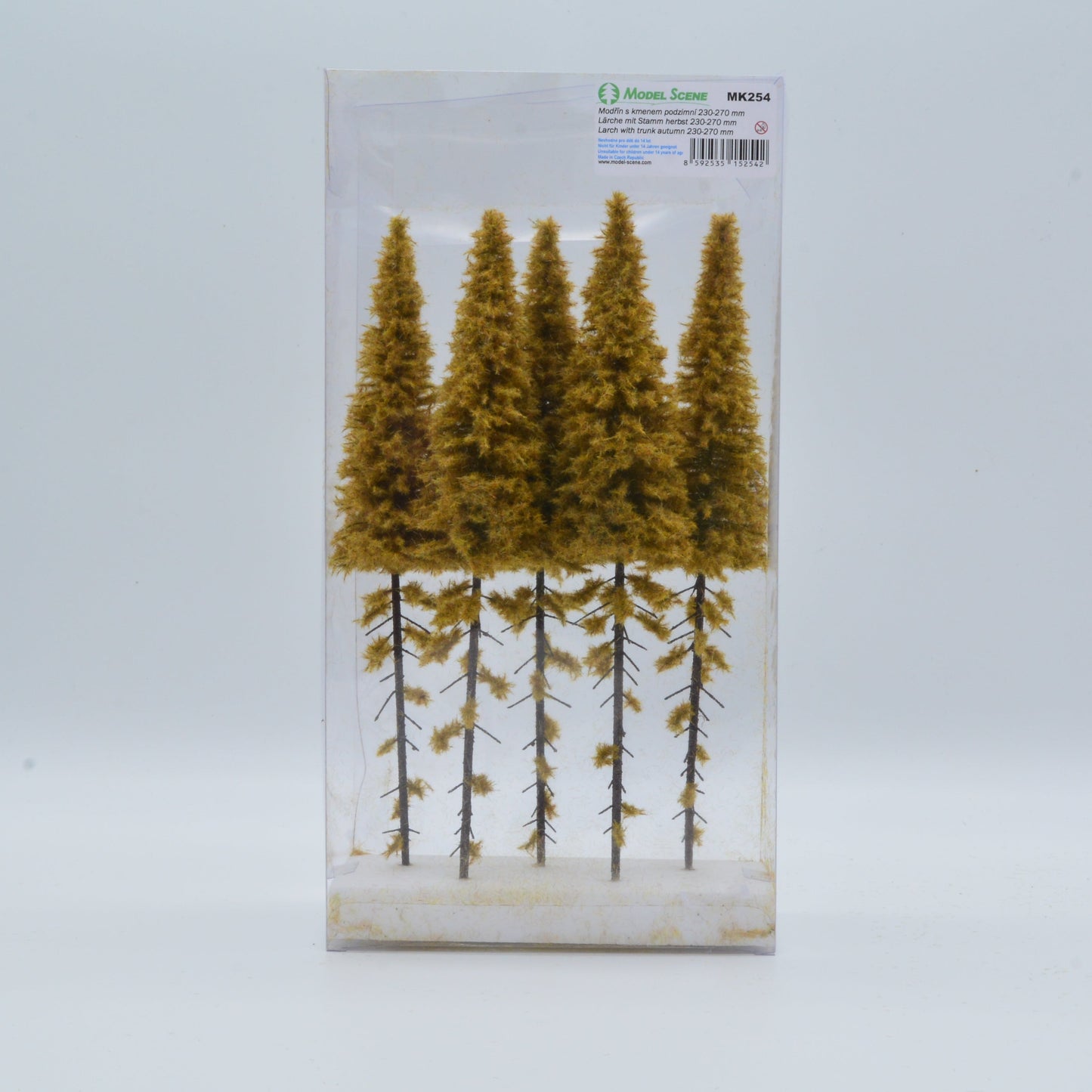 5 Stück Lärche mit Stamm Herbst 230-270 mm