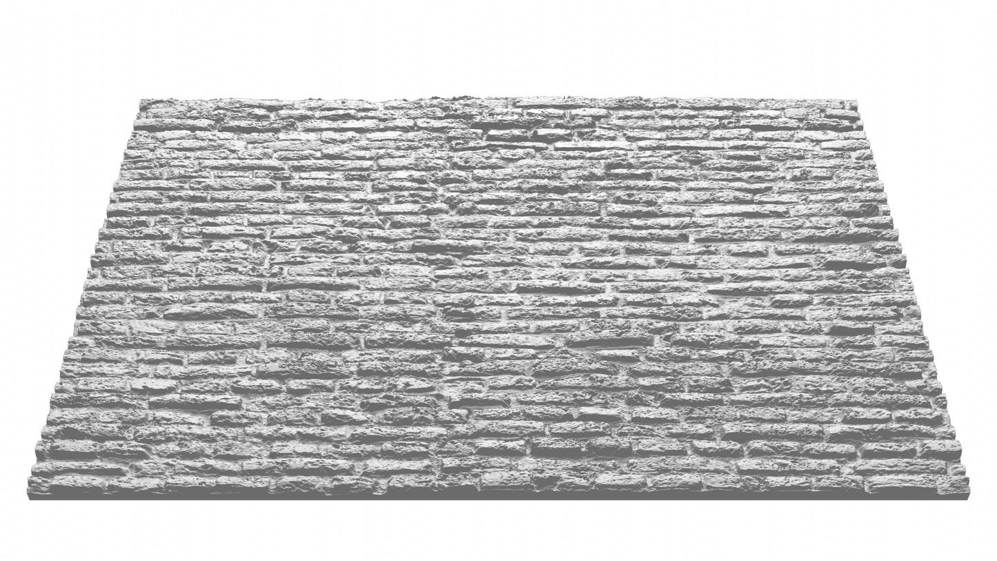 Backsteinmauer gebrochen
