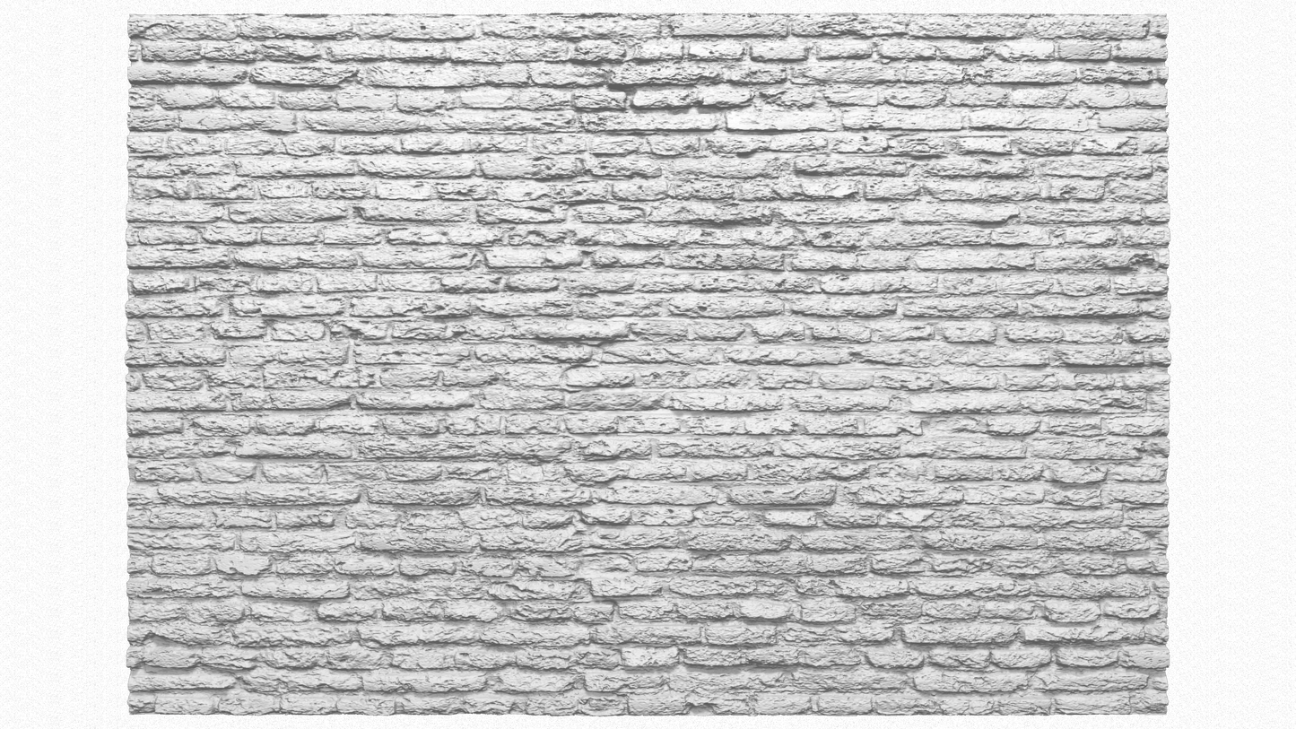 Backsteinmauer gebrochen