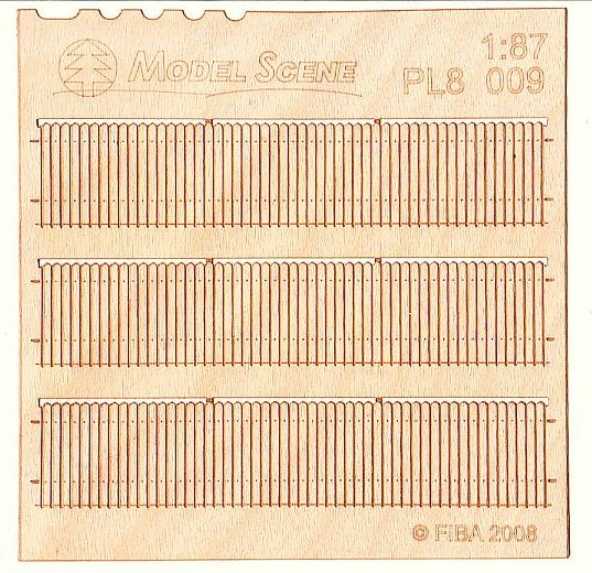 Bretterumzäunung Typ 9 1:87