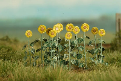 Sonnenblumen 1:72 / 1:87 Model-Scene