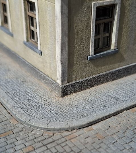 Pflastersteine – Quadratisches Fliesenmuster H0