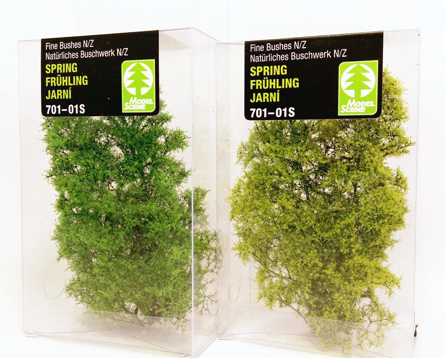 Natürliches Buschwerk Frühling - Langmesser-Modellwelt