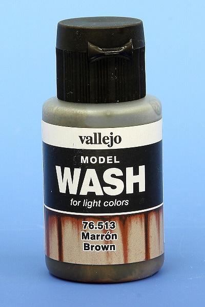 Lasurfarbe (Wash), Brown, 35 ml - Langmesser-Modellwelt - Vallejo