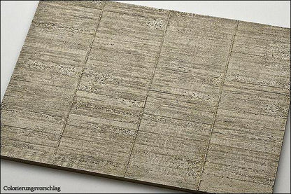 2 Stück Hohe Betonmauer, Spur 0 - Langmesser-Modellwelt - Langmesser-Modellwelt