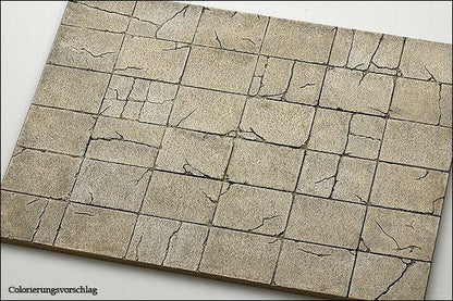 2 Stück Betonplattenplatz, Spur0 - Langmesser-Modellwelt - Langmesser-Modellwelt