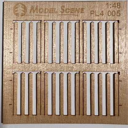 Holzzaun 1:48 - Typ 5 - Langmesser-Modellwelt - Model-Scene
