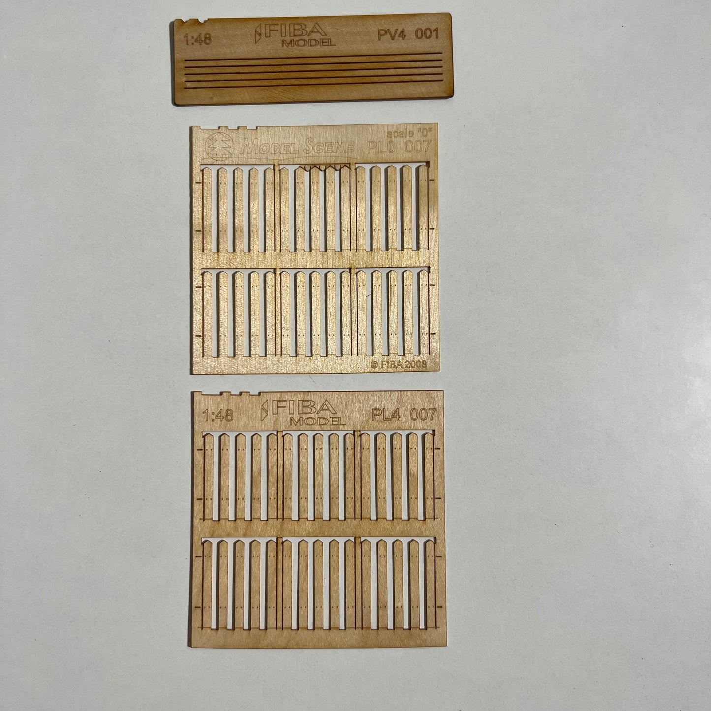 Holzzaun 1:48 - Typ 7 - Langmesser-Modellwelt
