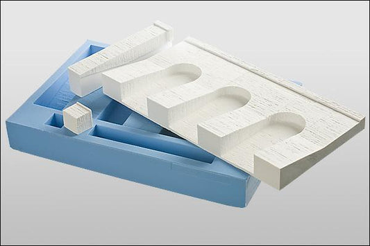 Betonmauer, Arkaden, massiv, geschlossen - Langmesser-Modellwelt - Langmesser-Modellwelt